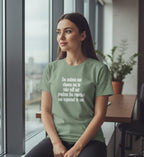 The Action You Choose Not to Take Monochrome Tee