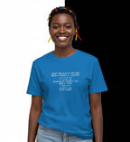 One Should Never Bolt from a Lover Monochrome Tee