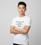 One Should Never Bolt from a Lover Monochrome Tee