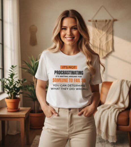 It’s Not Procrastinating Vivid Tee