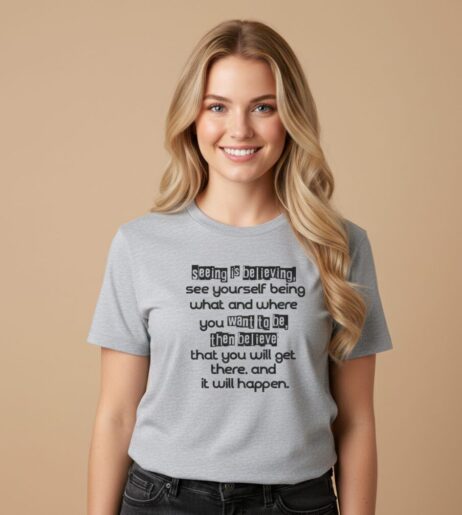 Seeing Is Believing Monochrome Tee