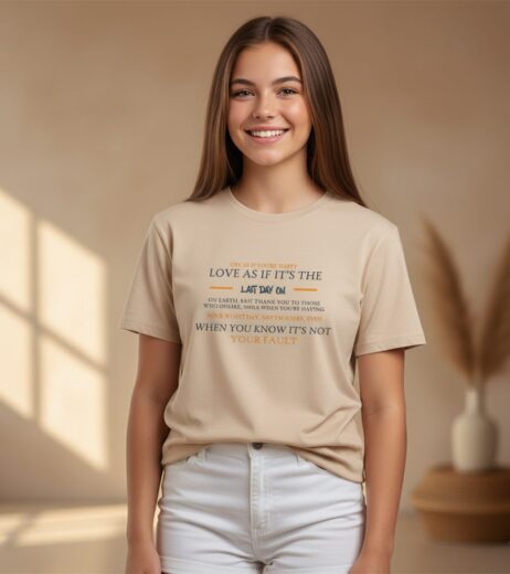 Cry As If You Are Happy Vivid Tee