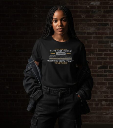 Cry As If You Are Happy Vivid Tee