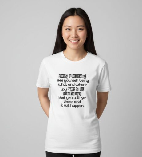 Seeing Is Believing Monochrome Tee