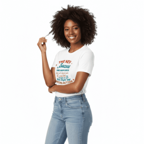 The Key to Success and Happiness Vivid Tee