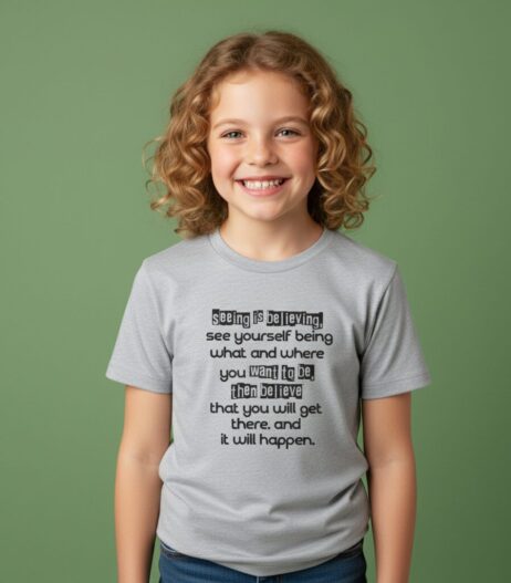 Seeing Is Believing Monochrome Tee