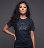 Some Days After Working Long Monochrome Tee