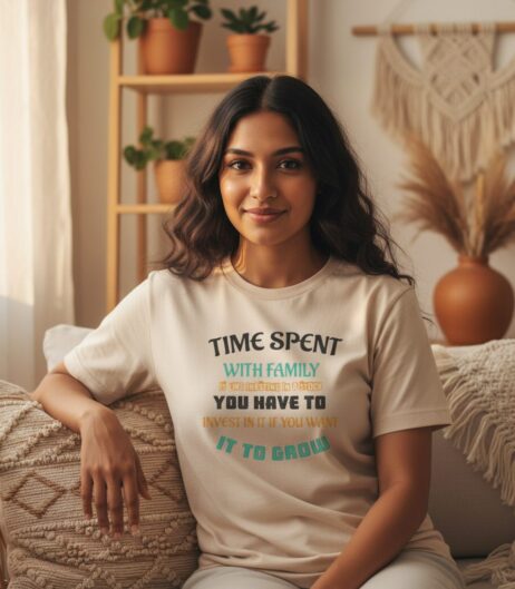 Time Spent With Family Vivid Tee