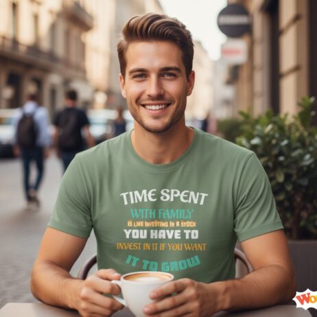 Time Spent With Family Vivid Tee