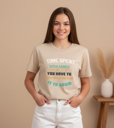 Time Spent With Family Vivid Tee