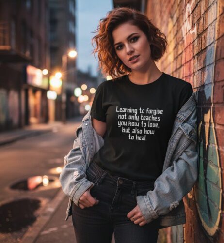 Learning to Forgive Monochrome Tee