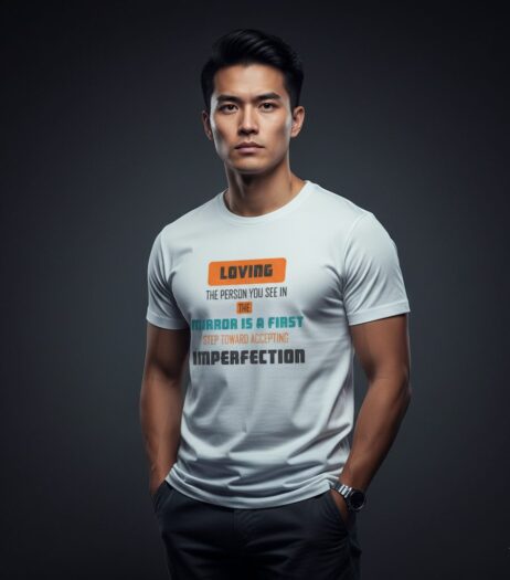 Loving The Person You See In The Mirror Vivid Tee