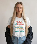 The Key to Success and Happiness Vivid Tee