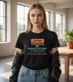 Loving The Person You See In The Mirror Vivid Tee