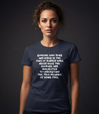 Someone Who Runs and Hides Monochrome Tee