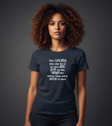 The Worst Thing One Can Do Monochrome Tee