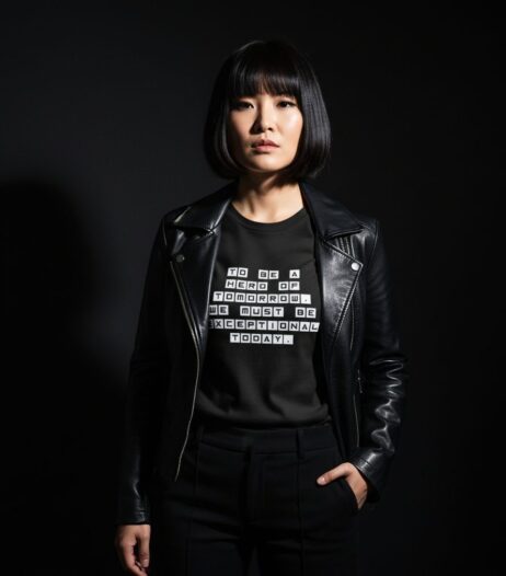 To Be a Hero of Tomorrow Monochrome Tee