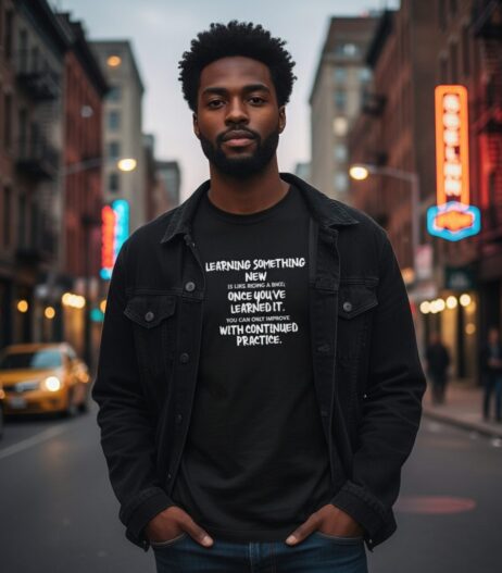 Learning Something New Vivid Tee