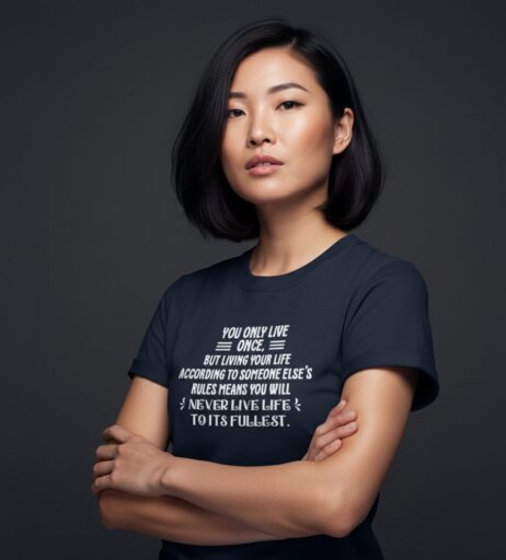 You Only Live Once Monochrome Tee