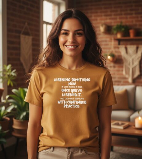 Learning Something New Vivid Tee