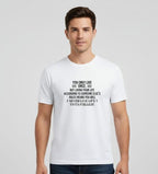 You Only Live Once Monochrome Tee