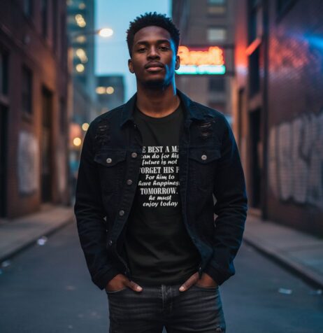 One Should Never Stress Vivid Tee