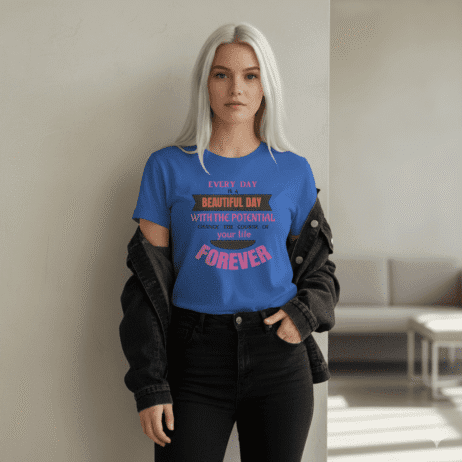 Every Day Is a Beautiful Day Vivid Tee