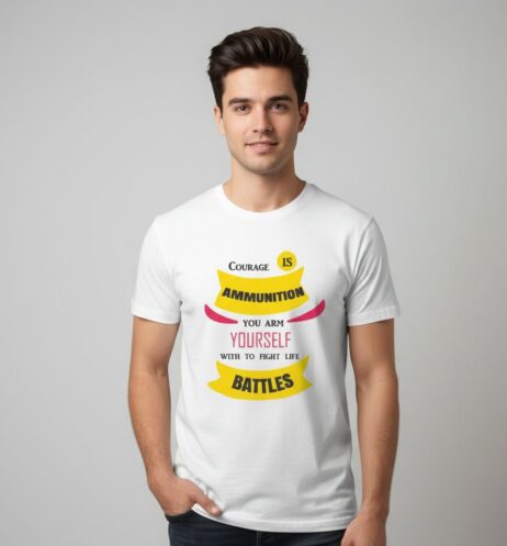 Courage Is Ammunition Vivid Tee