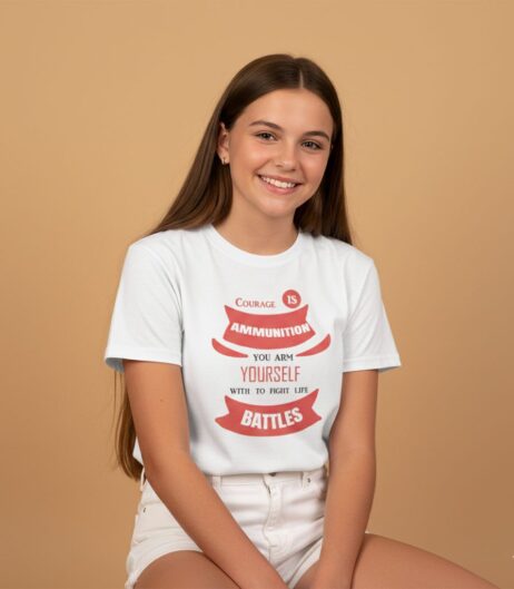 Courage Is Ammunition Vivid Tee