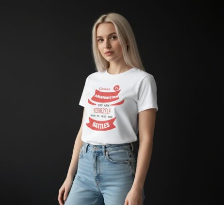 Courage Is Ammunition Vivid Tee