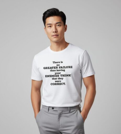 There Is No Greater Failure Monochrome Tee