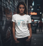 When You Stop Believing, You Stop Being The Person You’ve Always Wanted to Be Vivid Tee