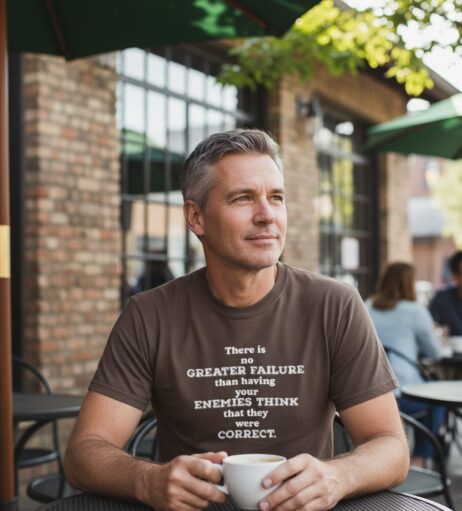 There Is No Greater Failure Monochrome Tee