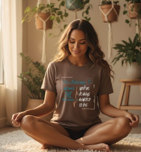 When You Stop Believing, You Stop Being The Person You’ve Always Wanted to Be Vivid Tee