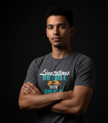 Limitations Do Exist, But Only The Ones You Invite Vivid Tee