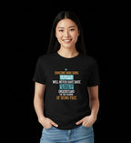Someone Who Runs And Hides In The Face Of Danger Vivid Tee