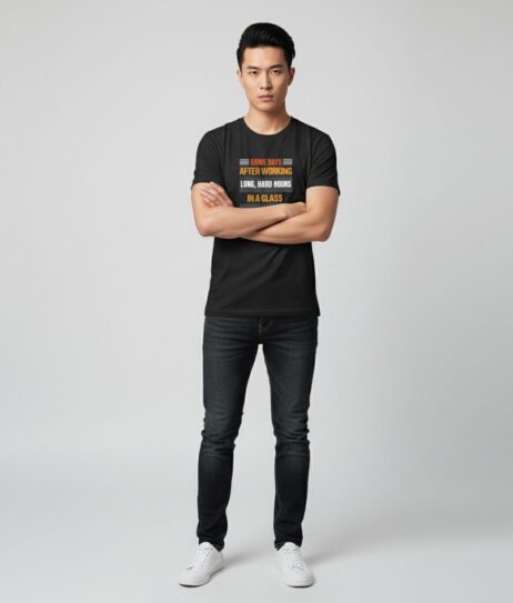 Some Days After Working Long Hard Hours Vivid Tee