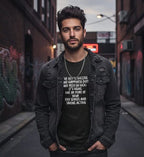 The Key to Success and Happiness Does Not Rely on Luck Monochrome Tee