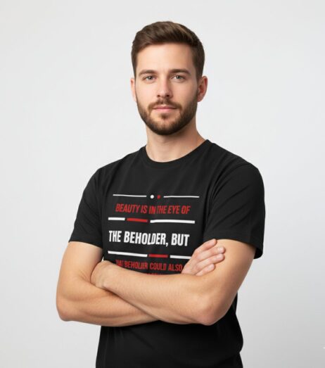 Beauty Is In The Eye Of The Beholder Vivid Tee