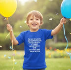 The Key to Success and Happiness Does Not Rely on Luck Monochrome Tee