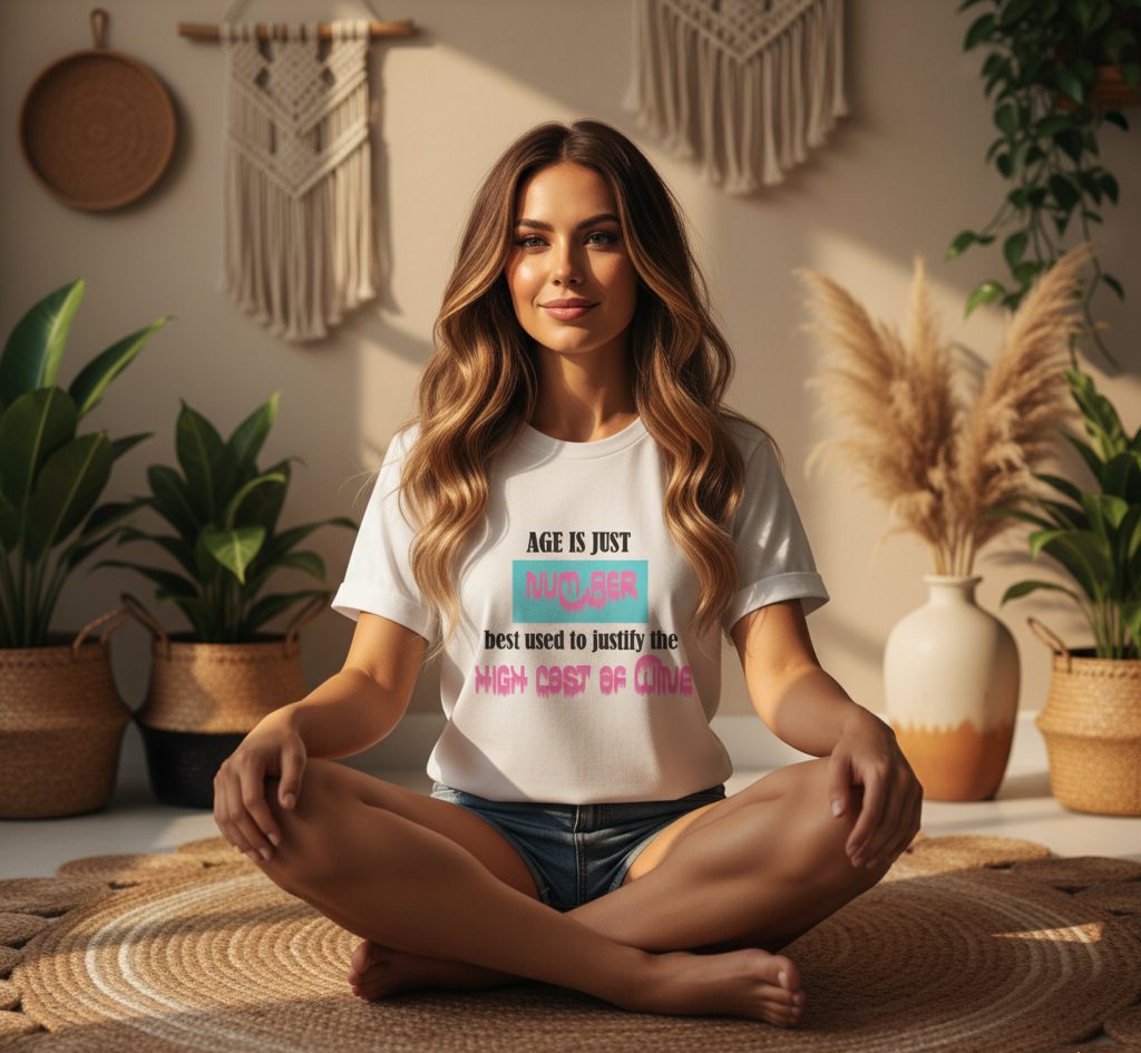 Age Is Just A Number Vivid Tee