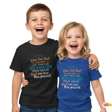 Refresh Your Mood, Reboot Your Will Vivid Tee