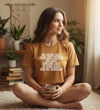 Lightbox You Should Never Ignore Your Problems and Fears Monochrome Tee