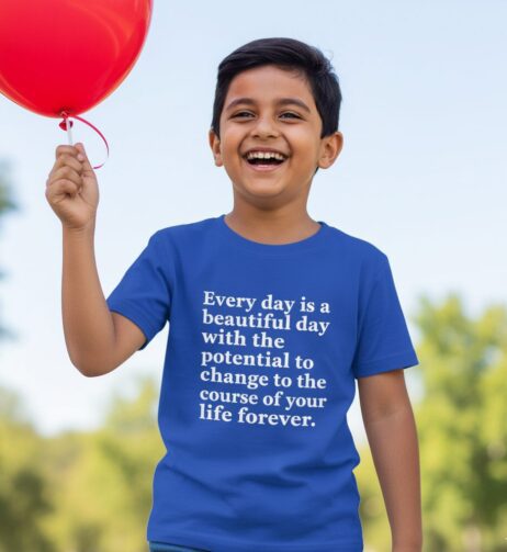 Every Day Is a Beautiful Day Monochrome Tee