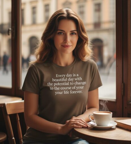 Every Day Is a Beautiful Day Monochrome Tee