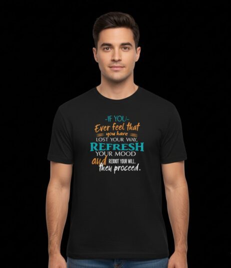 Refresh Your Mood, Reboot Your Will Vivid Tee