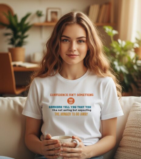 Confidence Isn’t Something You Let Someone Tell You Vivid Tee