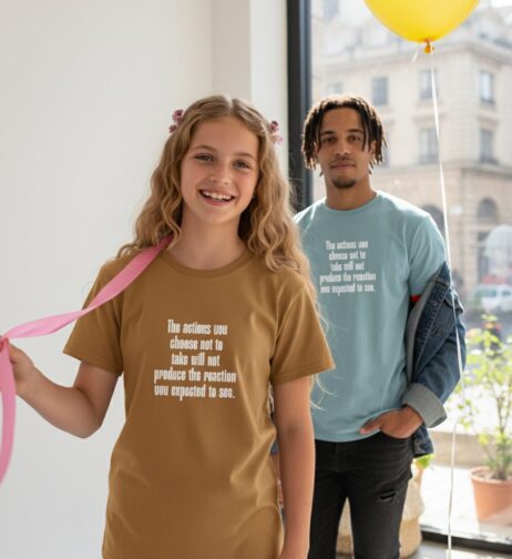 The Action You Choose Not to Take Monochrome Tee