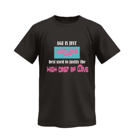 Age Is Just A Number Vivid Tee