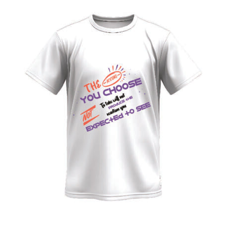 The Actions You Choose Vivid Tee